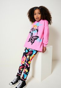 Next SET - Legingi — bikses - pink graffiti