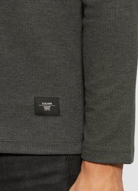 s.Oliver Langarmshirt - dunkelgrau