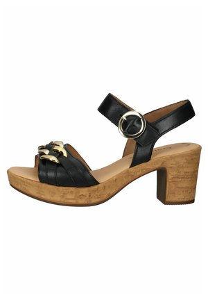 Clogs - schwarz/gold