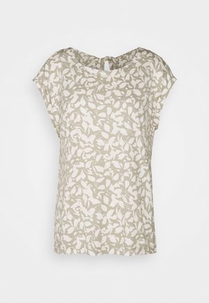Print T-shirt - khaki