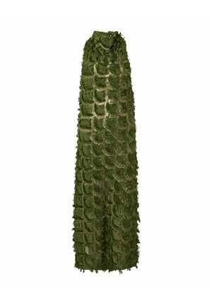 YAS, MIDI DRESS YASPAZILLA - Gallakjole - chive