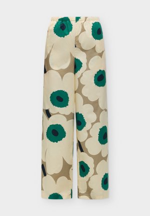 Marimekko, ARVOITUKSIA UNIKKO - Pantalon classique - beige/khaki green