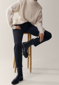 Massimo Dutti Jeans Slim Fit - dark grey