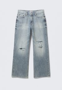 DYNASTY LOW RISE LOOSE WIDE LEG JEANS - Široke nogavice - torn blue