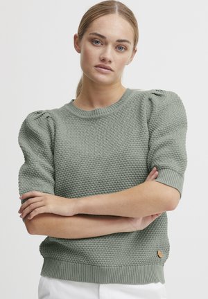 HELLE - Strickpullover - sea spray