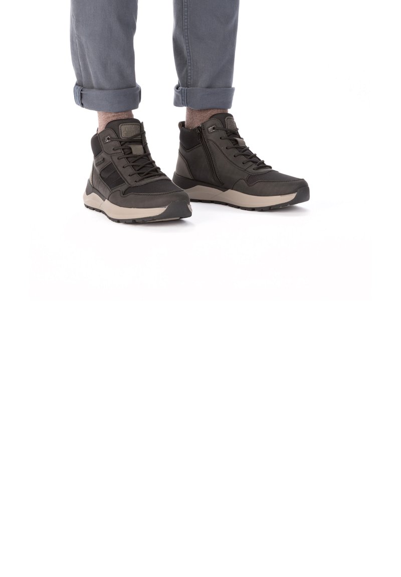 Rieker Bottines à lacets - schwarz