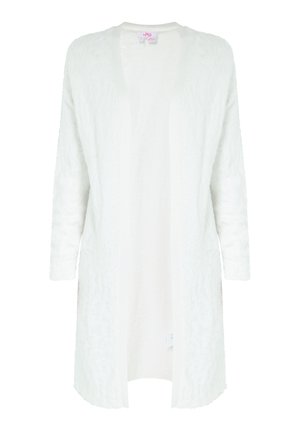CO-BRANDED WITH SWIRLY - Strickjacke - weiss