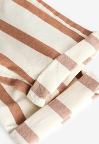 Next SIDE PULL-ON STANDARD - Pantalon classique - rust ecru stripe