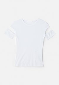 SLASH SHRUNKEN - T-shirt basique - optic white
