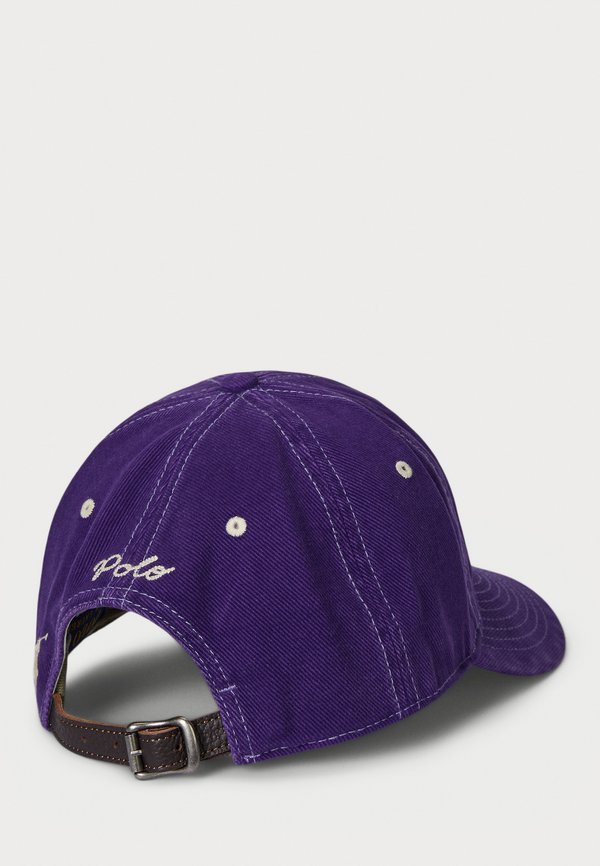 WASHED TWILL BALL CAP - Cap - medieval purple3