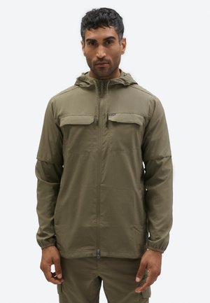 Columbia SKIEN VALLEY™ HOODED SHIRT - Tuulejope - stone green