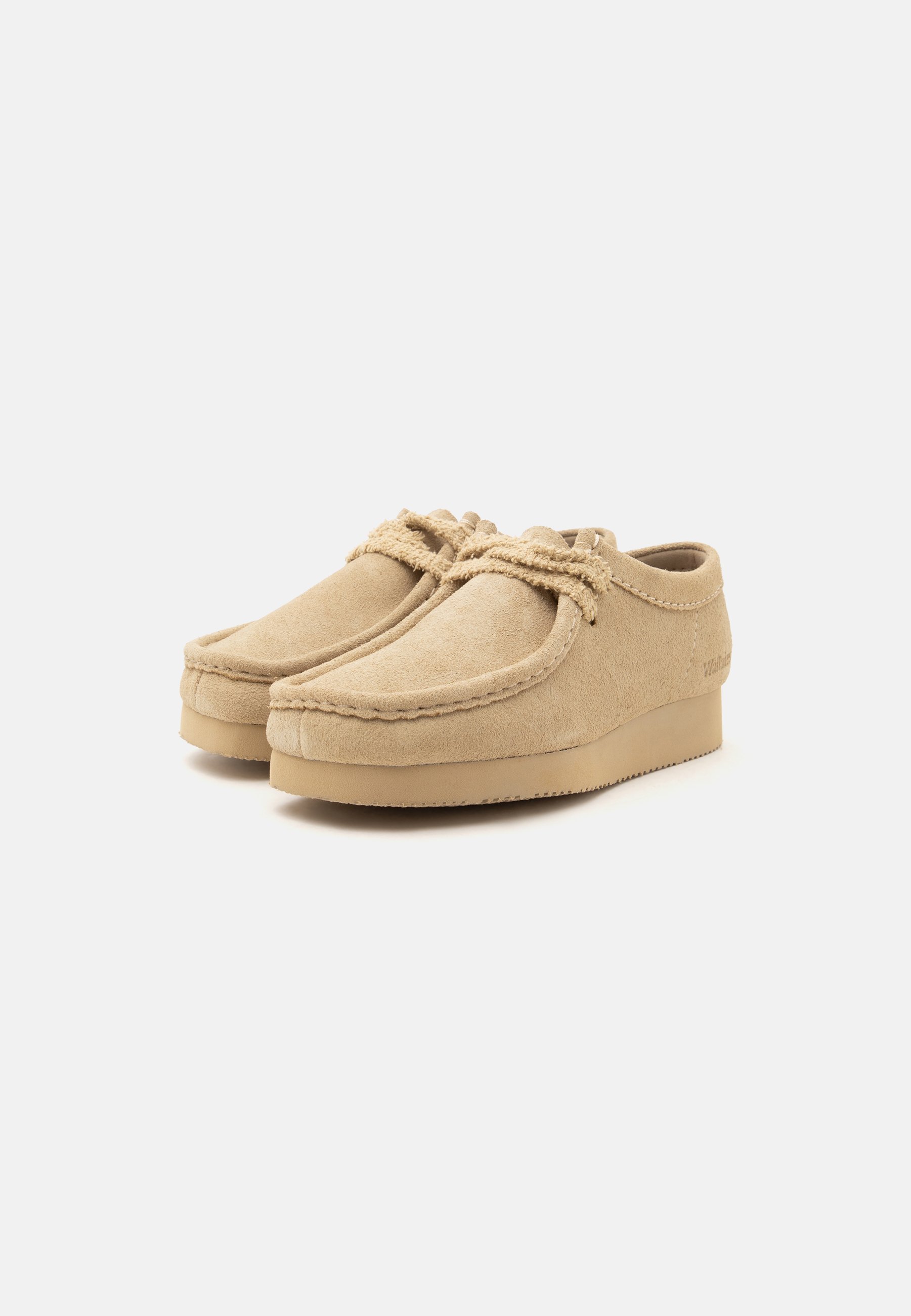 Clarks Originals WALLABEE LITE - Casual lace-ups - maple/beige