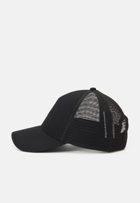 Calvin Klein EMBROIDERY TRUCKER UNISEX - Naģene - black