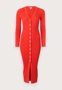 SHOKO DRESS - Pulóverruha - cayenne