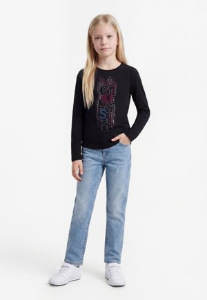 Guess, KIDS TEENS REGULAR - Maglietta a manica lunga - jet black