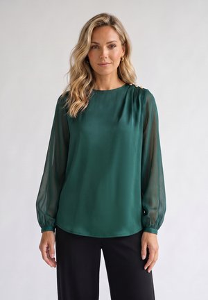 Anna Field by Zalando, CHIFFON SLEEVE - Μπλούζα - green