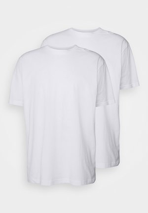 KARL LAGERFELD CREW NECK 2 PACK - T-Shirt basic - white