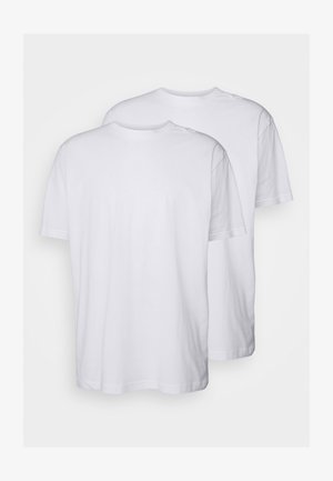 KARL LAGERFELD, CREW NECK 2 PACK - T-Shirt basic - white