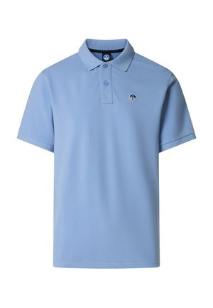 North Sails, WITH LOGO - Polo shirt - light blue