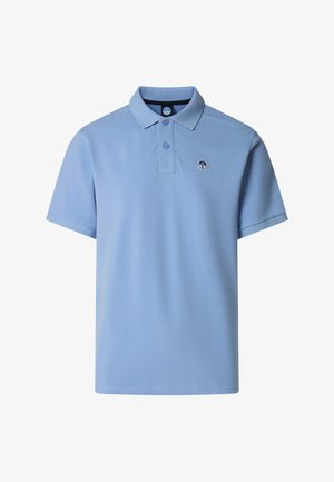 North Sails, WITH LOGO - Polo shirt - light blue