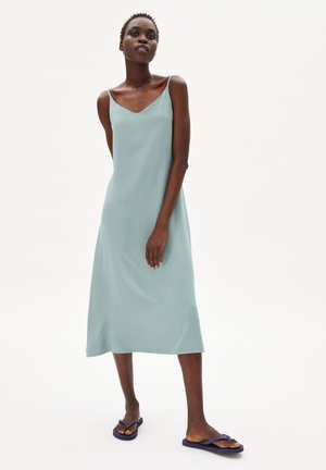 GAELAA - Korte jurk - eucalyptus green