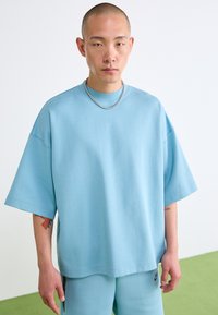 Nike Sportswear TECH FLEECE - Pamata T-krekls - denim turquoise