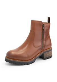 Mysa IVY - Boots à talons - cognac