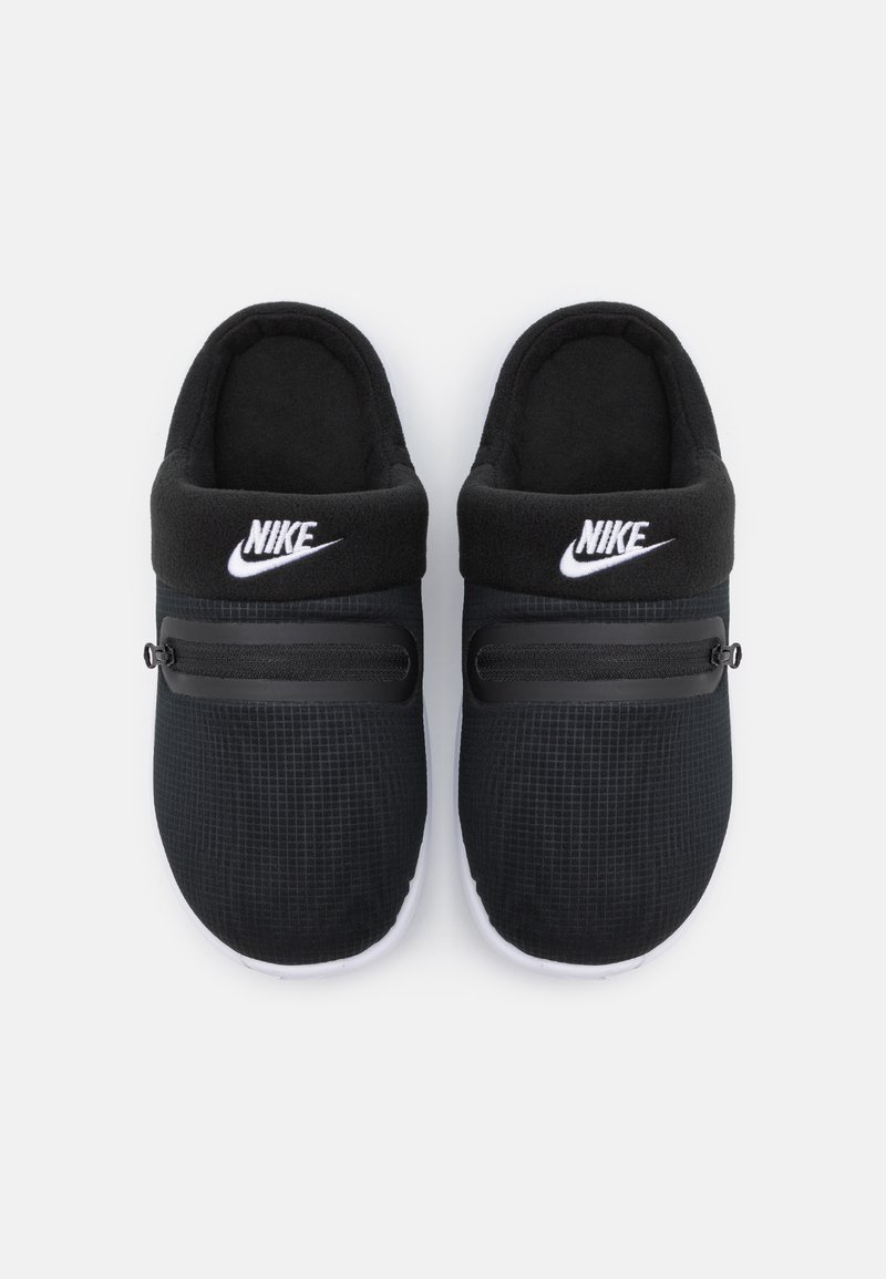 Nike Sportswear BURROW - Chaussons - black/white/noir - ZALANDO.CH