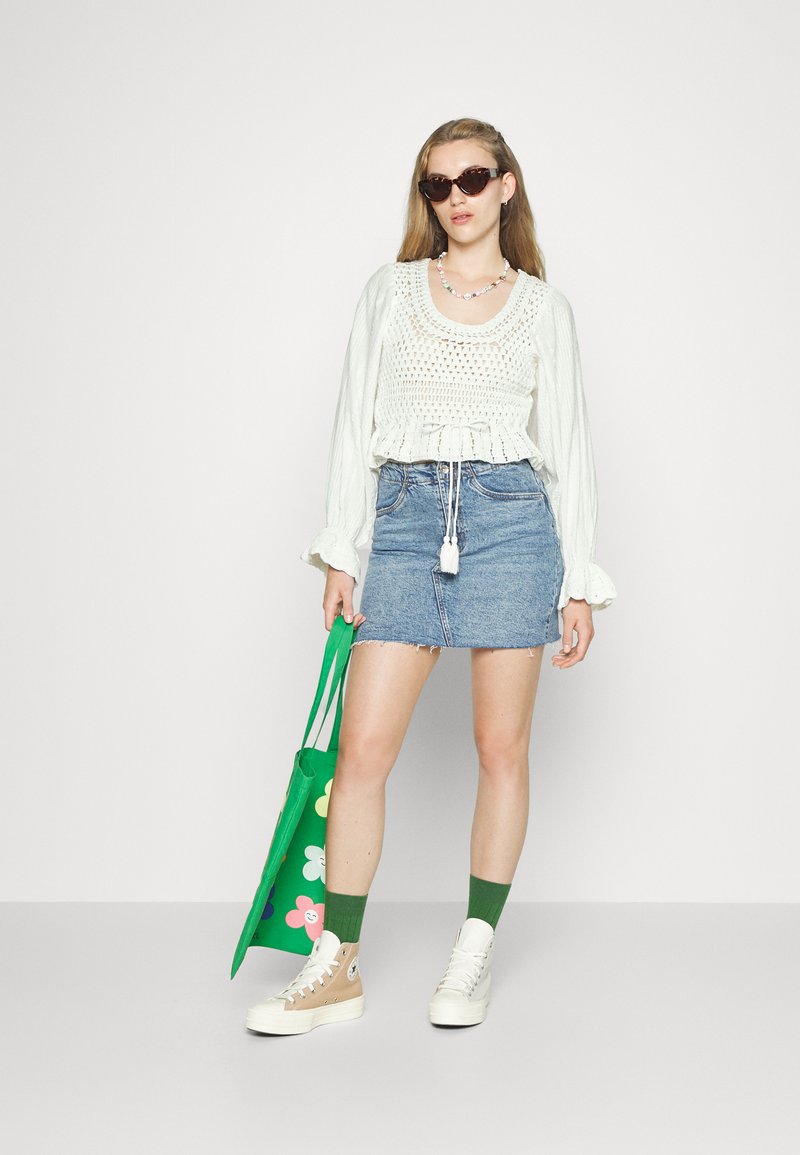 Damen T-Shirts | Free People MEGAN Langarmshirt ivory/offwhite - MQ48938 Damen T-Shirts | Free People MEGAN Langarmshirt ivory/offwhite - MQ48938
