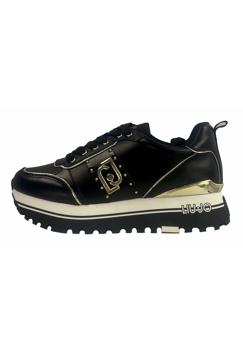 LIU JO Sneakers basse - black gold