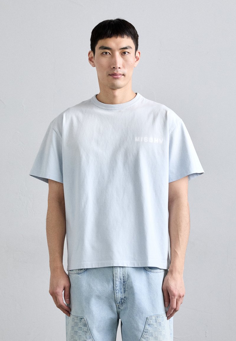 MISBHV COMMUNITY OCEAN WASHED  - Print T-shirt - blue