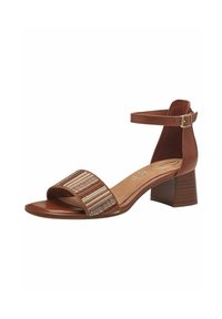 Tamaris Comfort - Sandale s remenom oko gležnja - nut comb