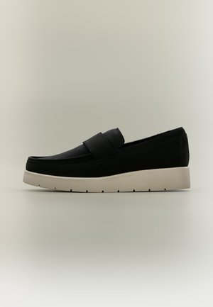 Calvin Klein, HYBRID CITY LUG BAND - Slipper - black/dark ecru