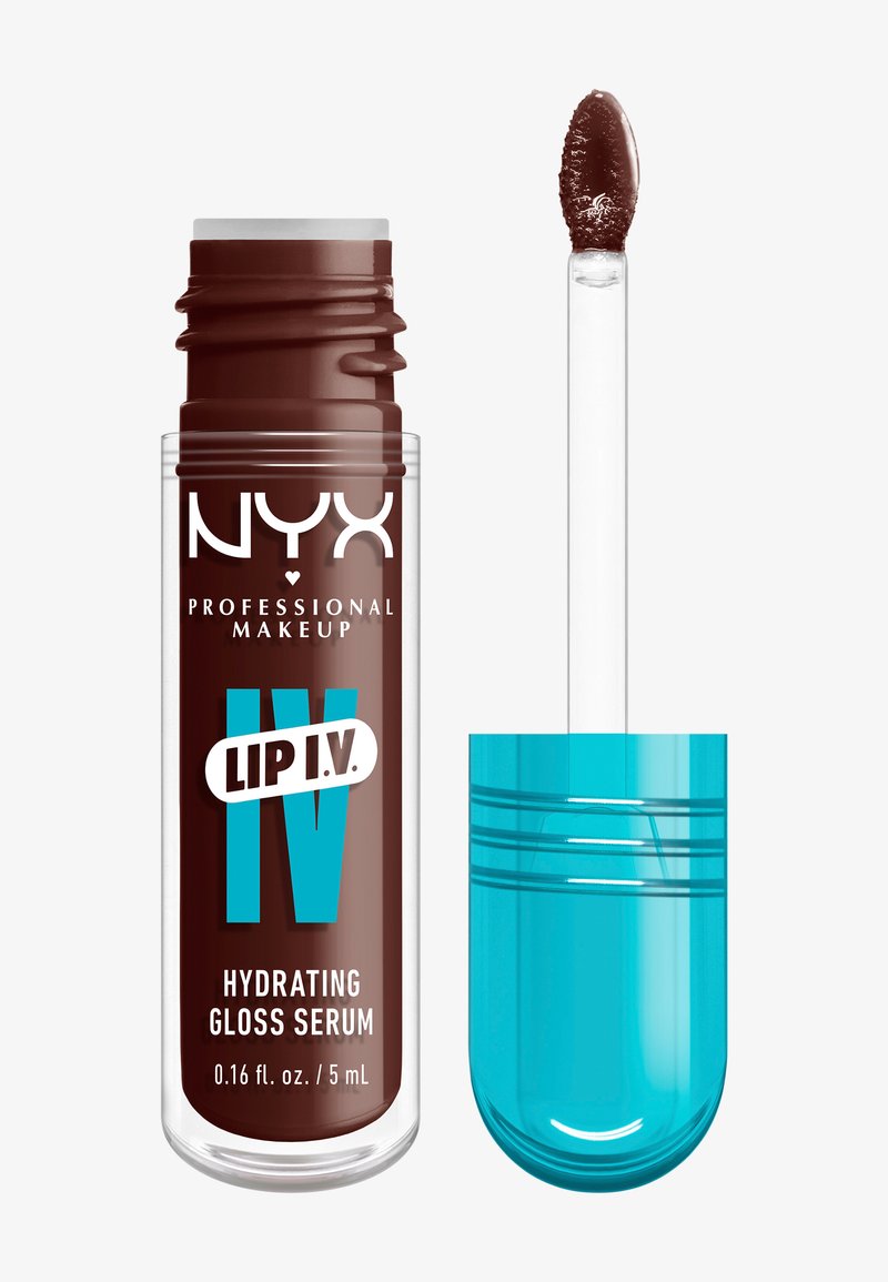 NYX Professional Makeup - LIP IV HYDRATING GLOSS STAIN - Gloss - mocha me wet, Agrandir