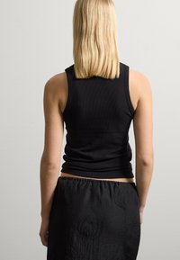 Stefanel TANK  - Top - black