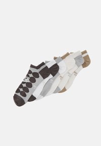 Nike Performance - EVERYDAY GIRLS 6 PACK - Trainer socks - ltsmokegrey(p)/phantom(k)/summitwhite(ma)/phantom(k)/mediumash(p)/phantom(lsg) Thumbnail Image 1