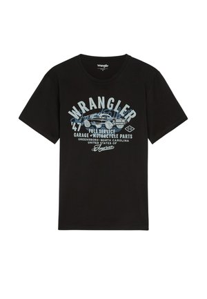 Wrangler, AMERICANA TEE - T-shirt imprimé - black beauty