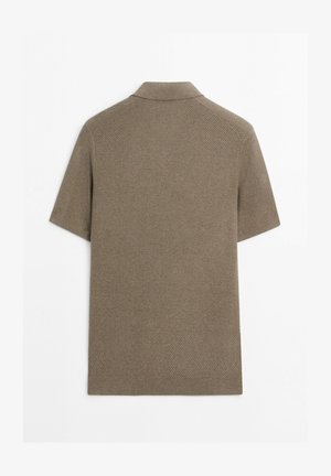Massimo Dutti, Poloshirt - khaki