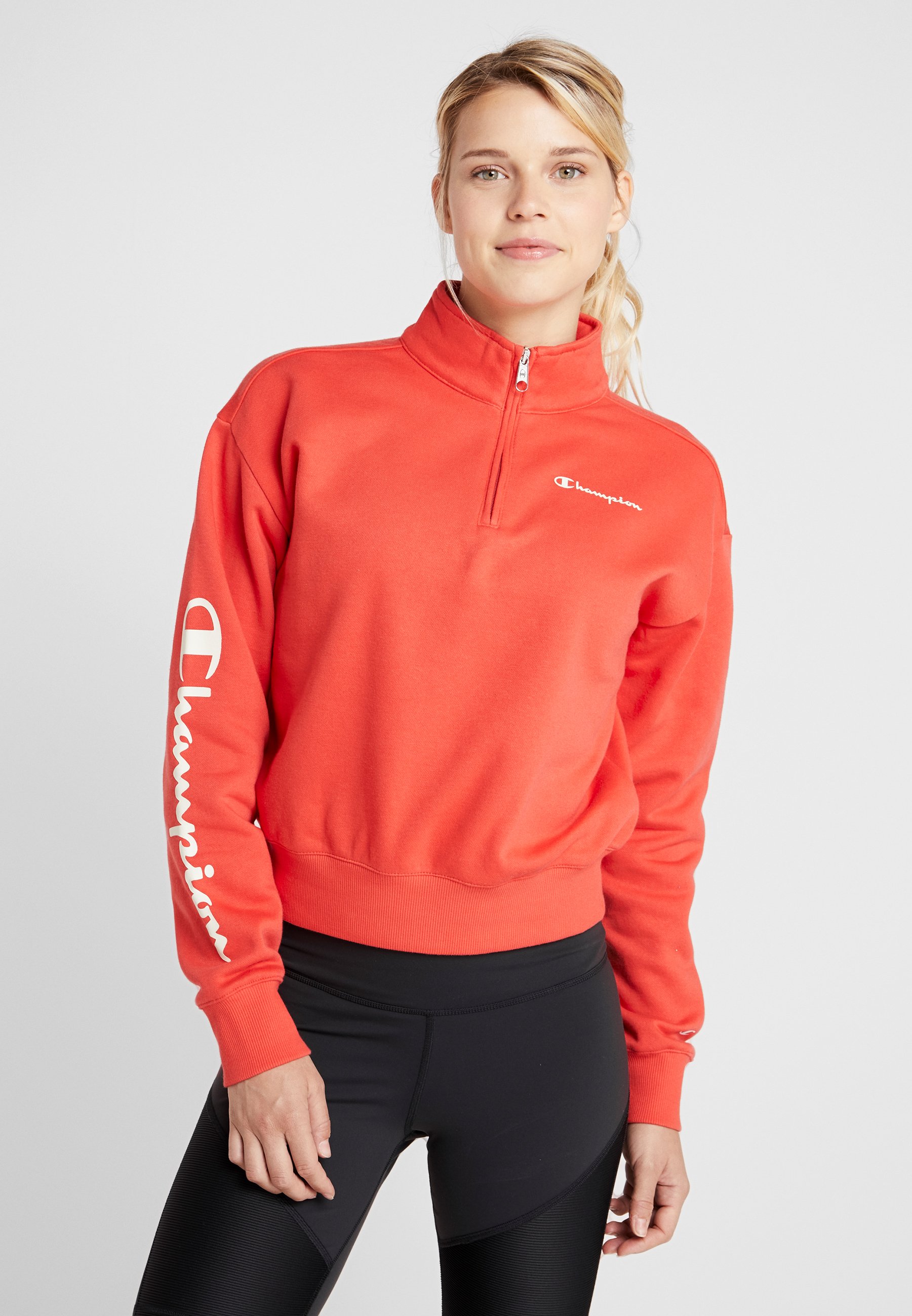 crop top champion sweatshirt
