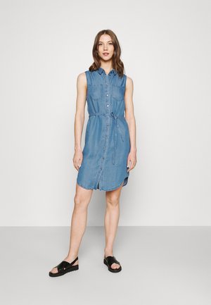 ONLCLAIRE - Denimové šaty - medium blue denim