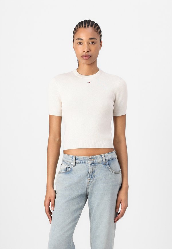 ESSENTIAL - Basic T-shirt - beige