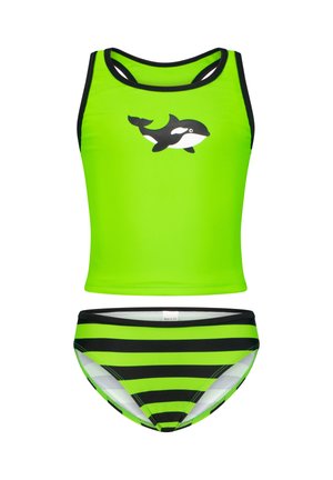 SEALIFE SET - Bikini - grün/schwarz