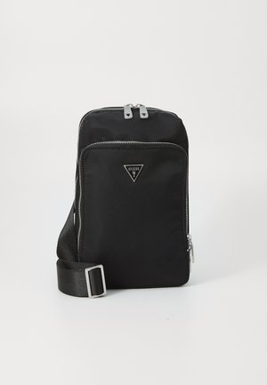 Guess MILANO CROSSOVER - Geantă crossbody - black