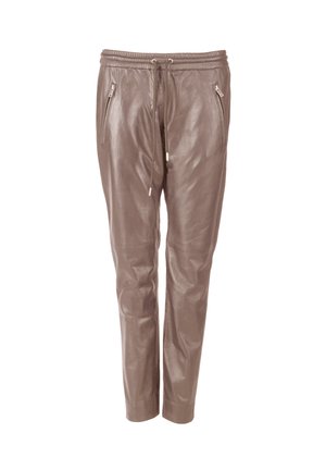 Lederhose - taupe
