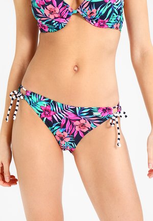 Venice Beach LOCH - Bikini-Hose - navy flower print