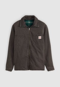 REVERSIBLE SHACKET - Spijkerjas - black denim