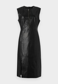 SOFT AGATHEA DRESS - Kokteilinė suknelė / vakarėlių suknelė - black
