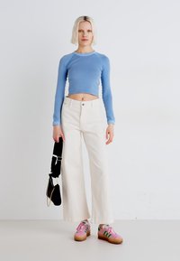 Pepe Jeans TANIA - Trapezaste traperice - white