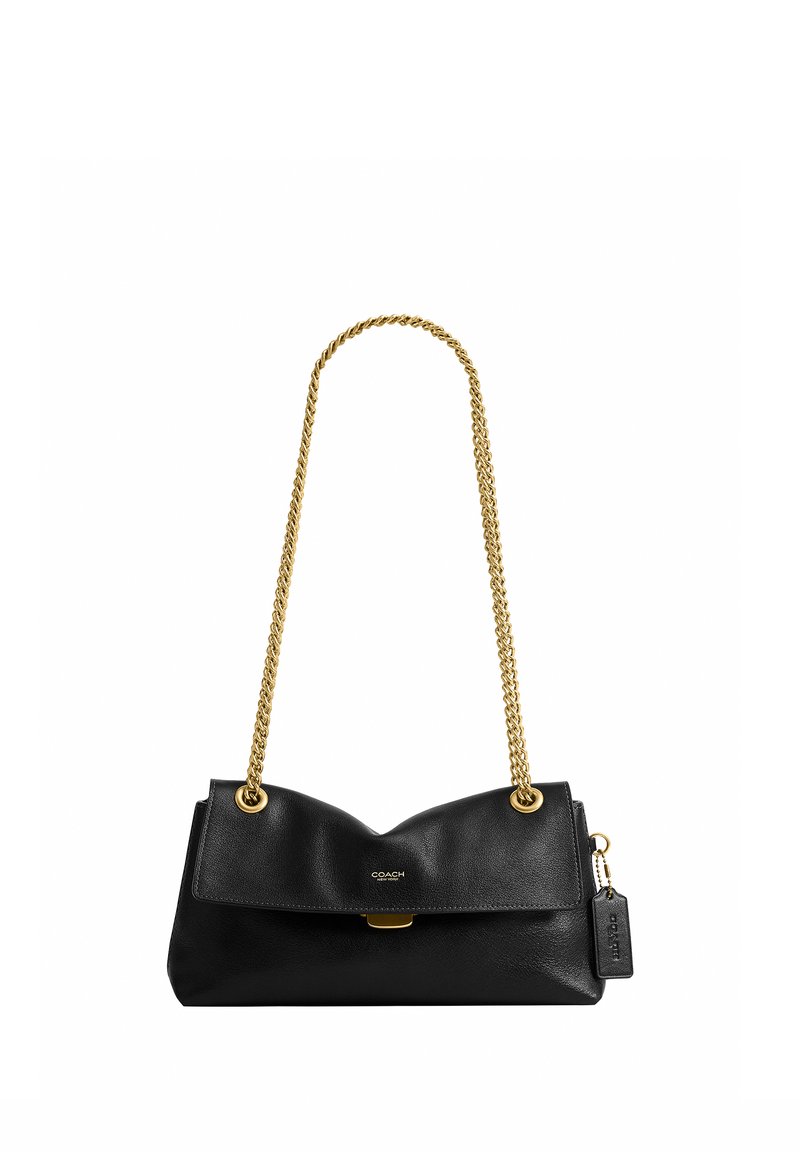 COACH CHELSEA SHOULDER BAG 26 WITH CHAIN - Handtas - b black/zwart ...