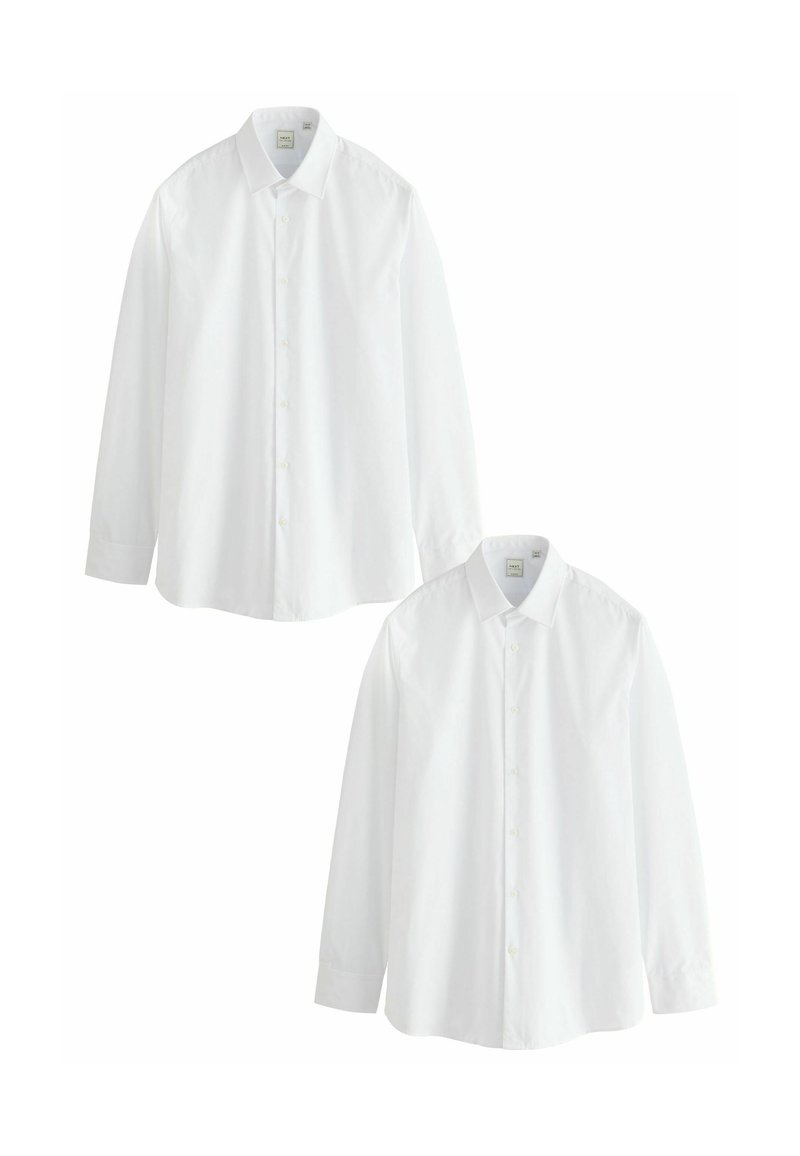 Next EASY CARE POINTED COLLAR 2 PACK.  - SLIM FIT - Businesshemd - white